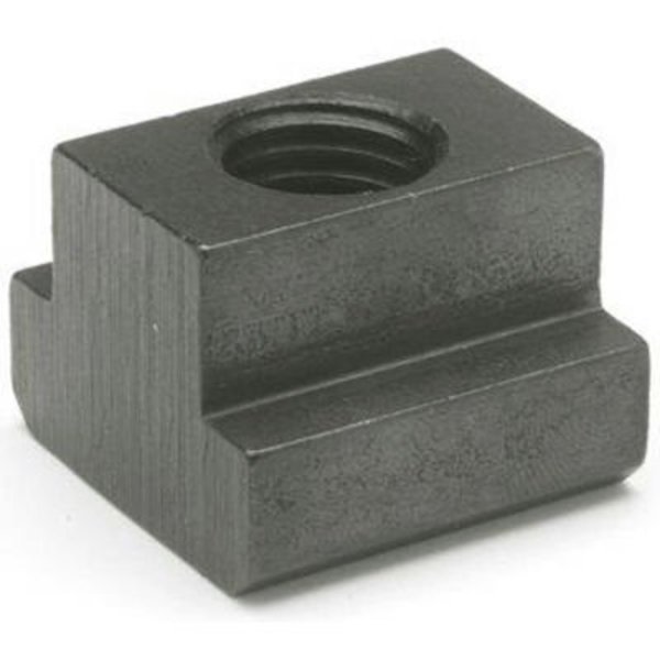 J.W. Winco DIN 508 T-Slot Nuts, Steel, Blackened, M8, 11/16